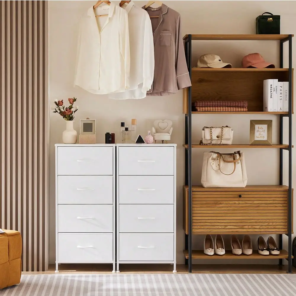 Dresser For Bedroom With 4 Drawers, Storage Drawers, Skinny Fabric Storage Tower, Tower Organizer Unit, Chest Of Drawers With W
Dresser For Bedroom With 4 Drawers, Storage Drawers, Skinny Fabric Storage Tower, Tower Organizer Unit, Chest Of Drawers With W