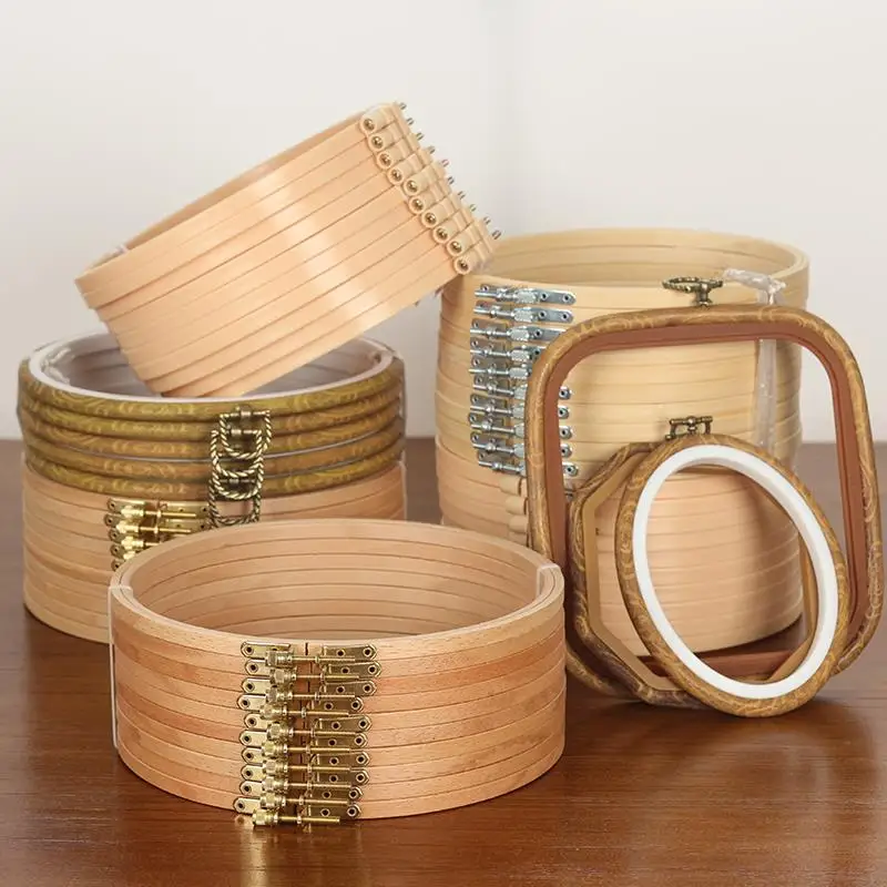 Handheld Bamboo Embroidery Hoop Cross Stitch DIY Handcraft Embroidery Frame Stand Circle Hoop Fabric Art Home Decoration
Handheld Bamboo Embroidery Hoop Cross Stitch DIY Handcraft Embroidery Frame Stand Circle Hoop Fabric Art Home Decoration