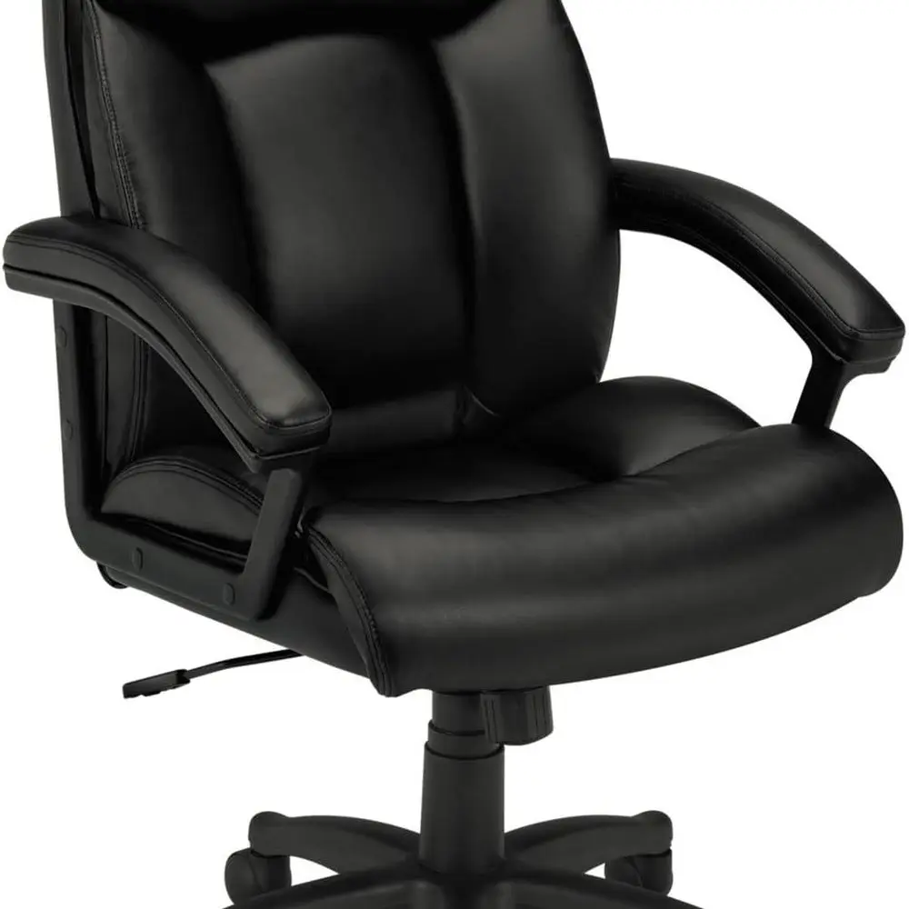 Executive High-Back Leather Office Chair - Black VL151
Executive High-Back Leather Office Chair - Black VL151