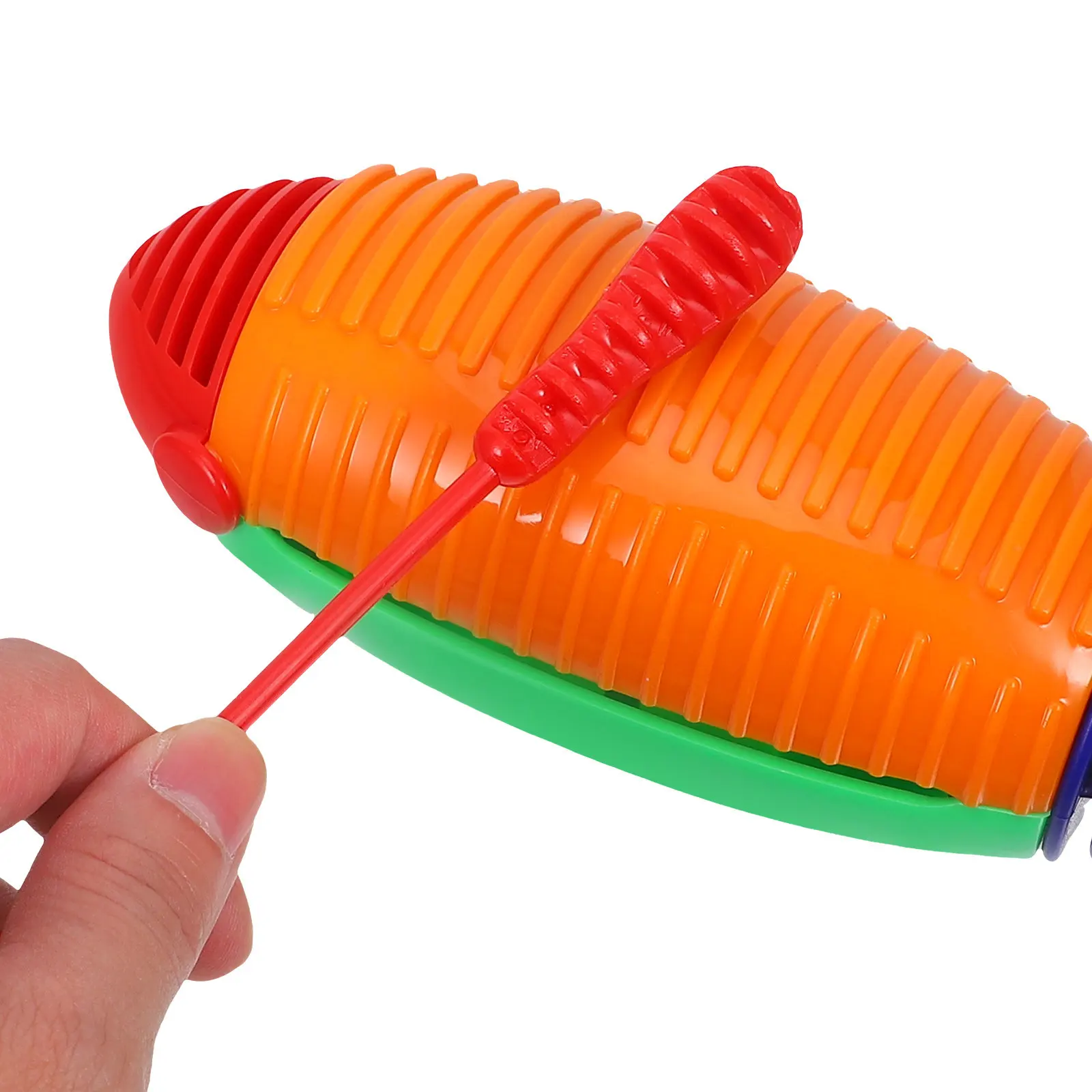 1Set Children's Percussion Plastic Guiro ABS Musical Instrument for Toddlers Educational Rhythm Development Kids Musical
1Set Children's Percussion Plastic Guiro ABS Musical Instrument for Toddlers Educational Rhythm Development Kids Musical