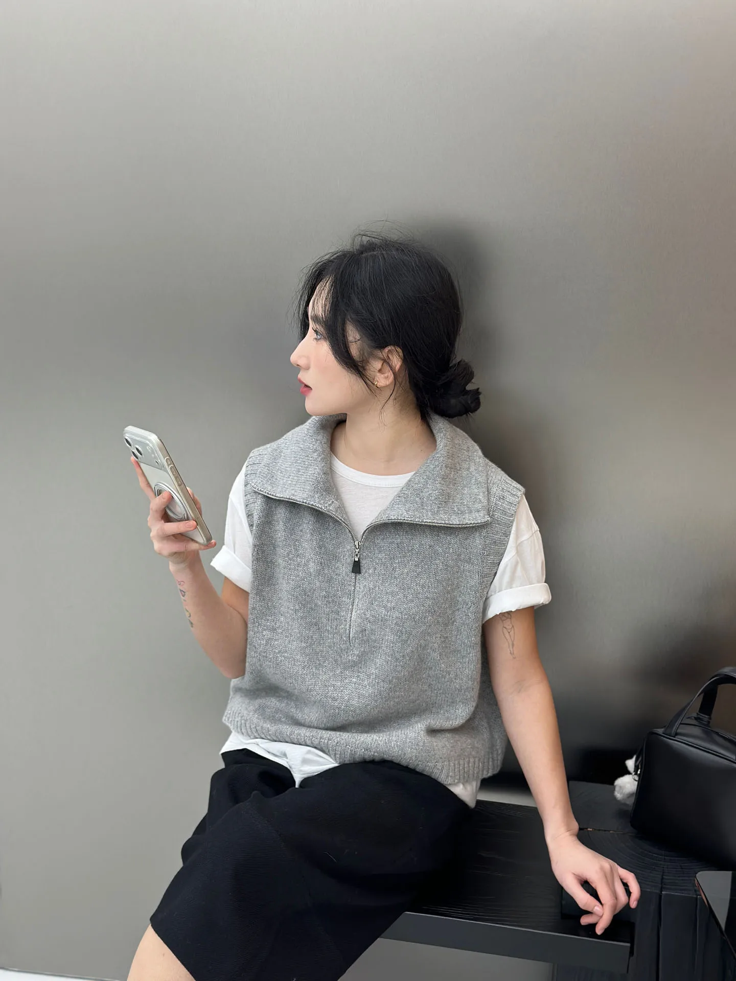 Женский жилет Bodhl с высоким воротником, повседневная верхняя одежда свободного кроя, удобный, дышащий, влагоотводящий
Женский жилет Bodhl с высоким воротником, повседневная верхняя одежда свободного кроя, удобный, дышащий, влагоотводящий