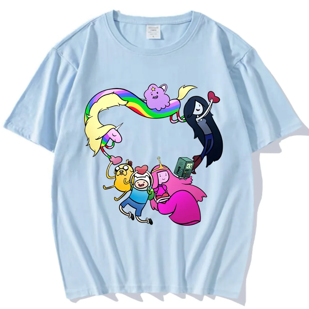 y2k Adventure Time Day t shirt kawaii Original Graphic ropa de mujer men woman clothing Minimalist Male Female Kpop Neutral tops
y2k Adventure Time Day t shirt kawaii Original Graphic ropa de mujer men woman clothing Minimalist Male Female Kpop Neutral tops