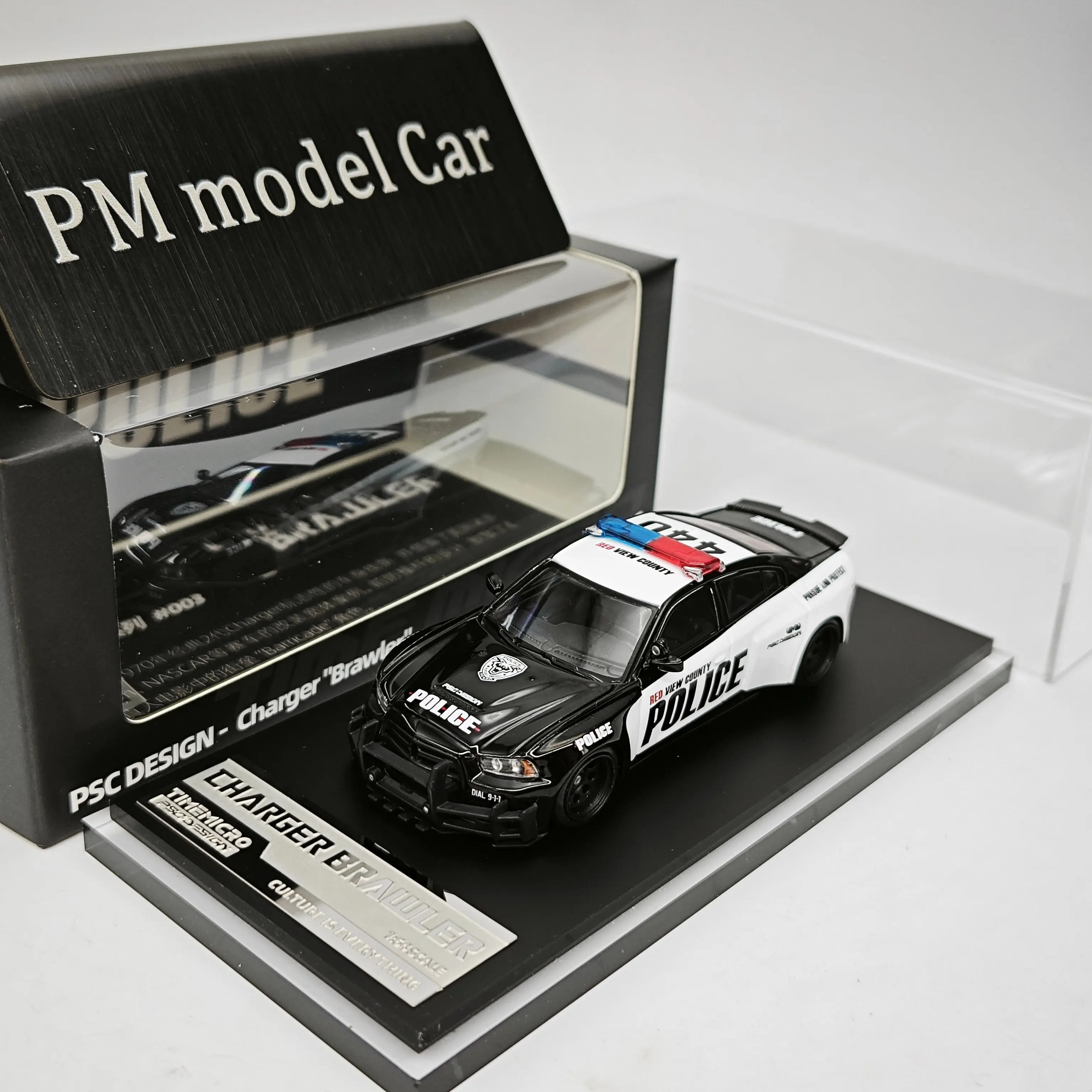 TM PSC 1:64 Dodge Charger Rival Police Car 440 Simulation Alloy Diecast Model Car Collectible Gift Static Display
TM PSC 1:64 Dodge Charger Rival Police Car 440 Simulation Alloy Diecast Model Car Collectible Gift Static Display