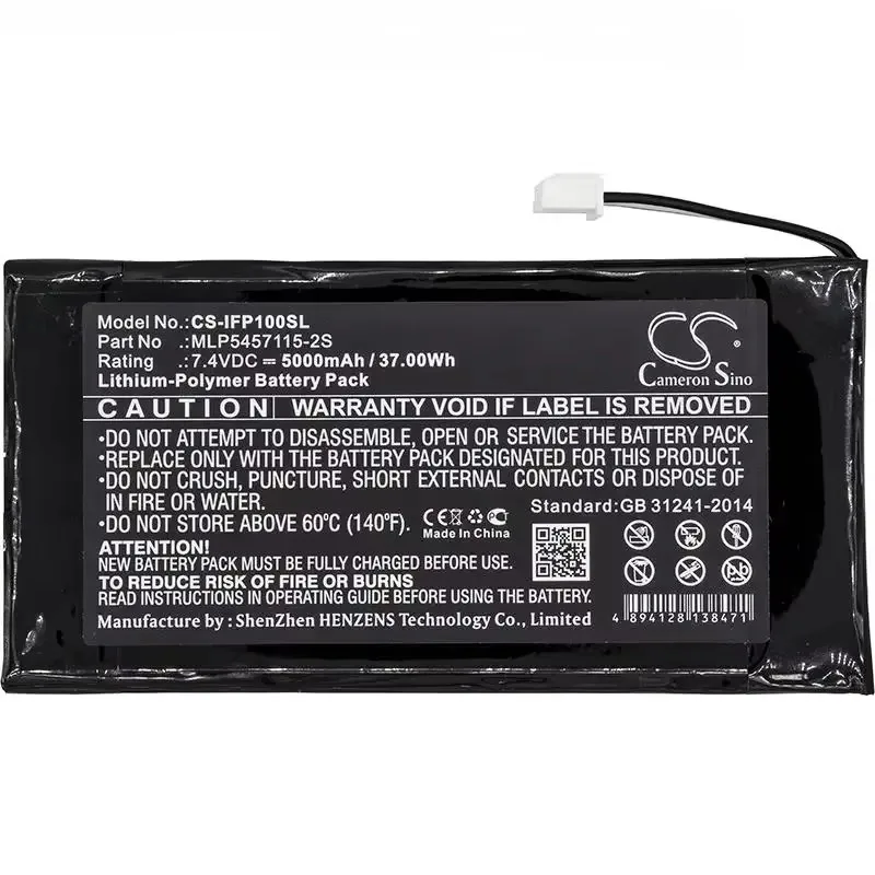100% NEW 5000mAh Battery MLP5457115-2S for Infinity One Premium
100% NEW 5000mAh Battery MLP5457115-2S for Infinity One Premium