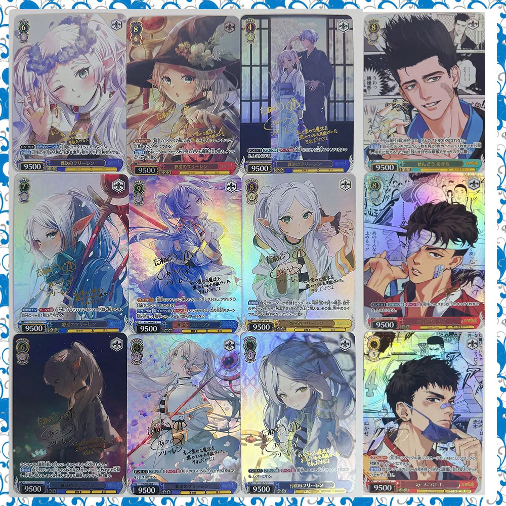 Anime Goddess Story DIY ACG Frieren Fern Himmel Flash Collectible Card Boy Games Toys Christmas Birthday Gifts Board Game
Anime Goddess Story DIY ACG Frieren Fern Himmel Flash Collectible Card Boy Games Toys Christmas Birthday Gifts Board Game