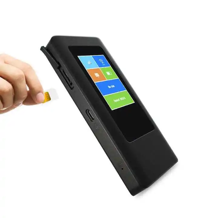 Portable Universal 5G Hotspot Mobile Router with Sim Card Slot Wi-Fi 6 4400Mah Battery Cellular Wi-Fi Mifis Hotspot All in One
Portable Universal 5G Hotspot Mobile Router with Sim Card Slot Wi-Fi 6 4400Mah Battery Cellular Wi-Fi Mifis Hotspot All in One