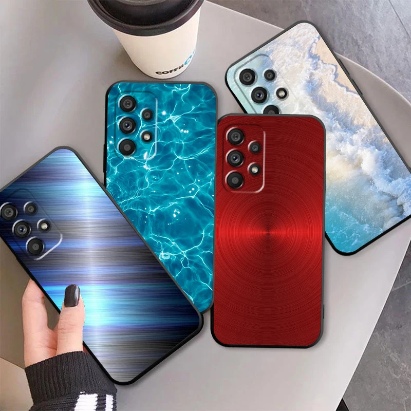 Red Blue Metal And Seawater For Samsung A53 A52 A33 A32 A51 A71 A21S A13 A73 A50 A22 A23 A03 A72 A54 A12 5G Black Funda
Red Blue Metal And Seawater For Samsung A53 A52 A33 A32 A51 A71 A21S A13 A73 A50 A22 A23 A03 A72 A54 A12 5G Black Funda