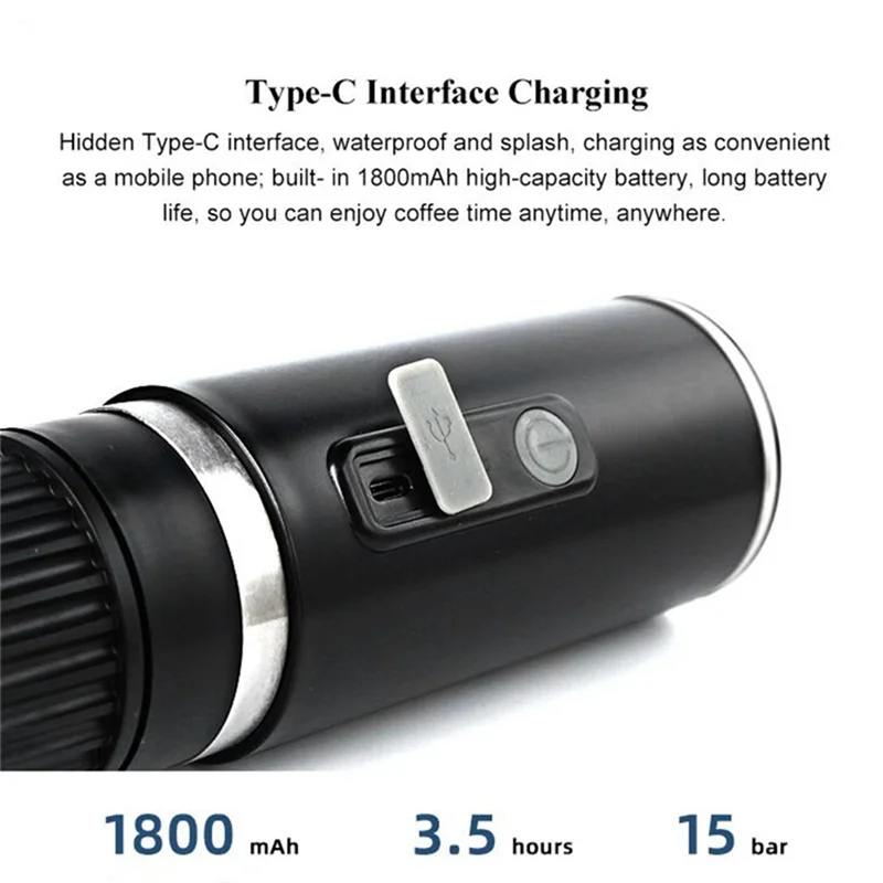 B26B Portable Coffee Machine Espresso Coffee Maker Electric Coffee Maker Coffee Machine For Car
B26B Portable Coffee Machine Espresso Coffee Maker Electric Coffee Maker Coffee Machine For Car