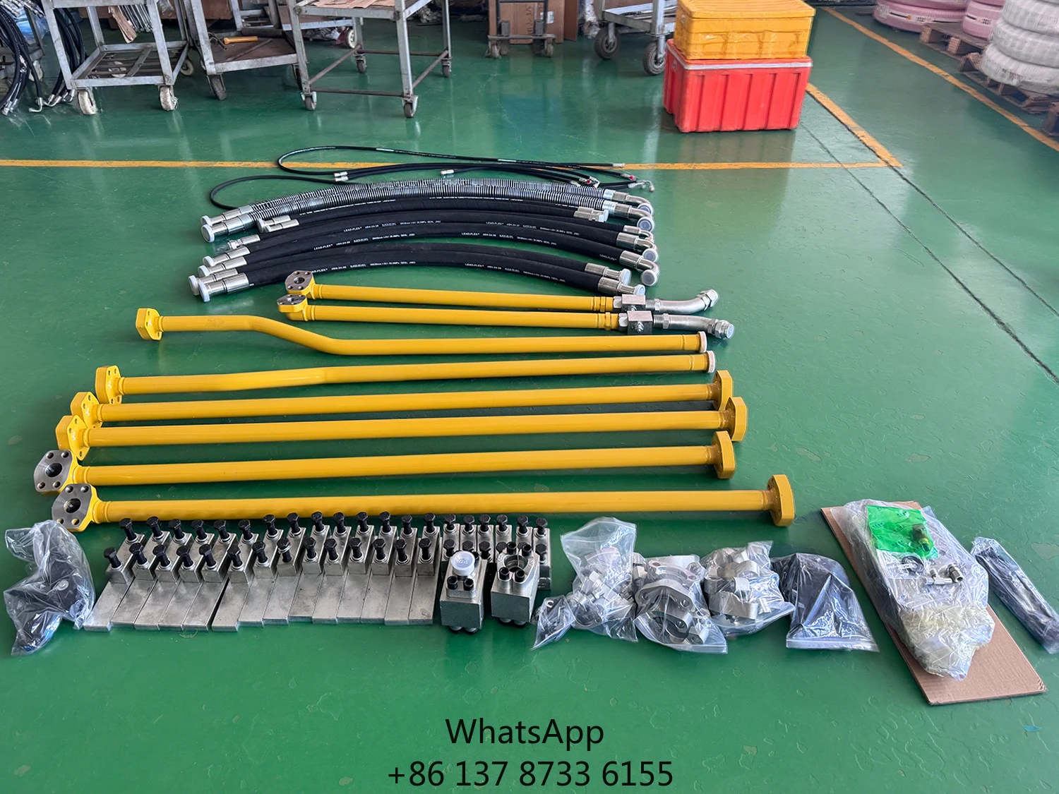 Steel Excavator Hydraulic Breaker Pipeline Kit For 5-50 Tons 30 MPa Working Pressure
Steel Excavator Hydraulic Breaker Pipeline Kit For 5-50 Tons 30 MPa Working Pressure