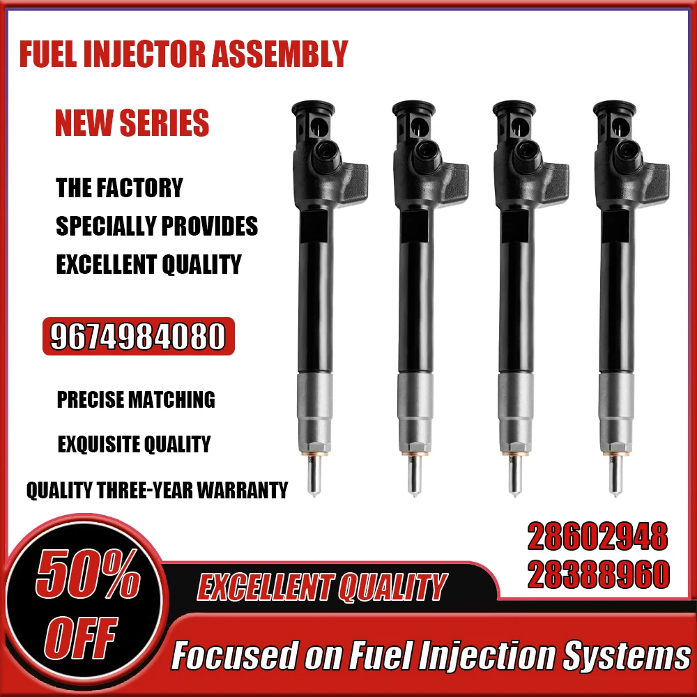 28602948 28388960 9674984080 Band New Diesel Fuel Injector for Delphi Citroen Peugeot Ford 2.0 HDi TDCI Fuel Supply System
28602948 28388960 9674984080 Band New Diesel Fuel Injector for Delphi Citroen Peugeot Ford 2.0 HDi TDCI Fuel Supply System