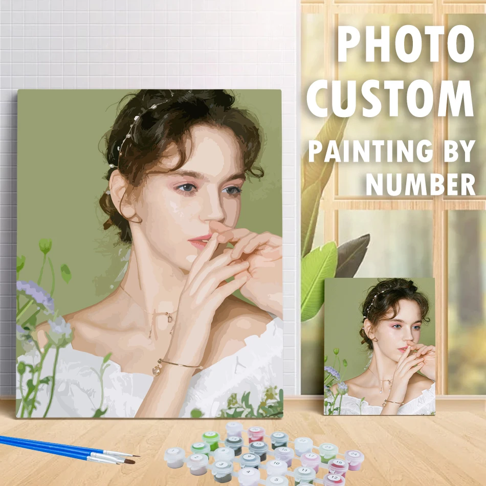 Photo Custom Oil Painting By Number Wall Art Unique Gift DIY person Animals Picture By Number HandPainted Acrylic Canvas
Photo Custom Oil Painting By Number Wall Art Unique Gift DIY person Animals Picture By Number HandPainted Acrylic Canvas