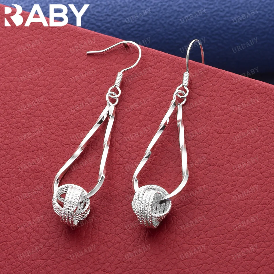 URBABY 925 Sterling Silver Earrings Circular Interlocking Drop Earrings For Women Jewelry Fashion Party and Daily Wear
URBABY 925 Sterling Silver Earrings Circular Interlocking Drop Earrings For Women Jewelry Fashion Party and Daily Wear