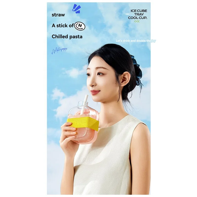 M-Modern-COOL Travel Cup Portable Straw Cup Summer Self-Made Water Injection Pressing Bingge Mold 500Ml
M-Modern-COOL Travel Cup Portable Straw Cup Summer Self-Made Water Injection Pressing Bingge Mold 500Ml