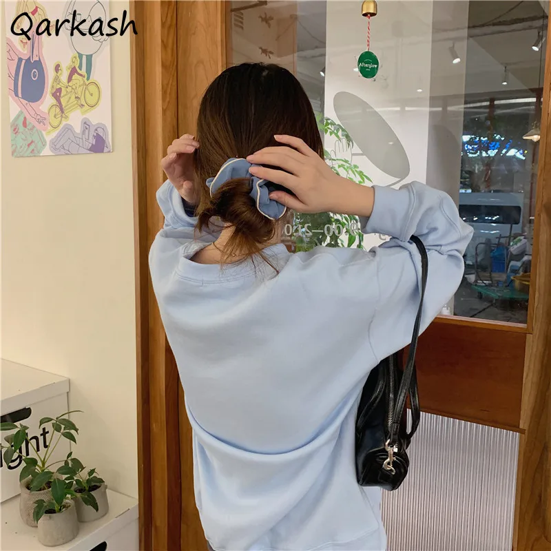 Sweatshirts Women Spring New Solid Simple Elegant Daily Students Loose Chic BF Fashion Ins Leisure Retro Casual Tender All-match
Sweatshirts Women Spring New Solid Simple Elegant Daily Students Loose Chic BF Fashion Ins Leisure Retro Casual Tender All-match