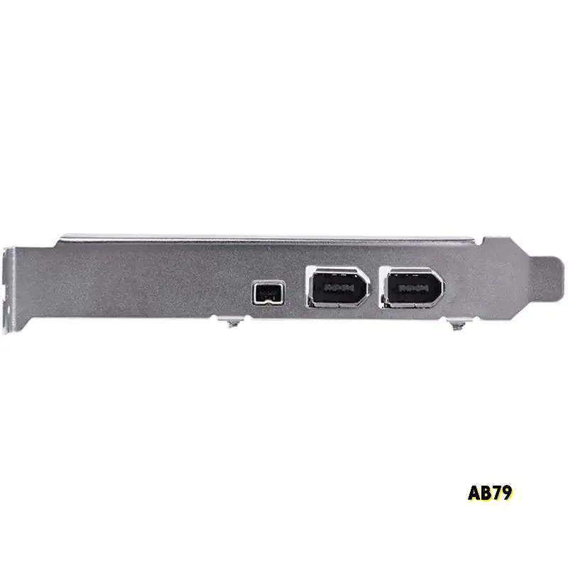2X PCI-E PCI Express Firewire Card, IEEE 1394 Controller Card With Firewire Cable, For Video, Audio Transmission,Etc
2X PCI-E PCI Express Firewire Card, IEEE 1394 Controller Card With Firewire Cable, For Video, Audio Transmission,Etc