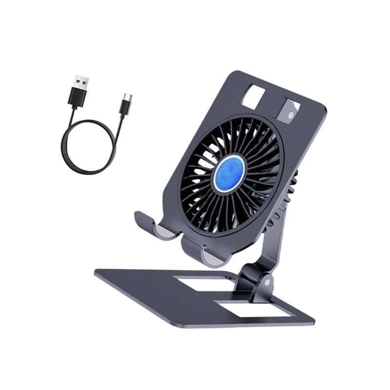 CORA Portable Foldable Phone Tablets Cooling Stand Adjustable With Fast Speed Quiet Fan USB Type C Compatible
CORA Portable Foldable Phone Tablets Cooling Stand Adjustable With Fast Speed Quiet Fan USB Type C Compatible