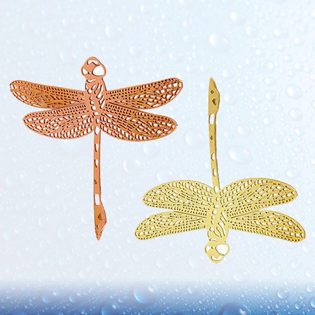 2Pcs Bookmarks Clip Dragonfly Shape Stainless Steel Hollow Design Golden Page Marker for Readers Writers Notebooks Scrapbooks
2Pcs Bookmarks Clip Dragonfly Shape Stainless Steel Hollow Design Golden Page Marker for Readers Writers Notebooks Scrapbooks