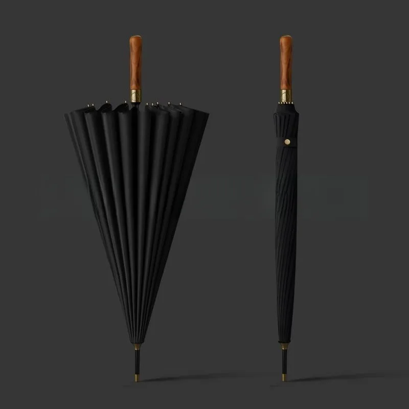 16 Bone Reinforced Straight Pole Long Wooden Handle For Mercedes-benz Rolls-Royce AMG Business Engraved Advertising Umbrella
16 Bone Reinforced Straight Pole Long Wooden Handle For Mercedes-benz Rolls-Royce AMG Business Engraved Advertising Umbrella