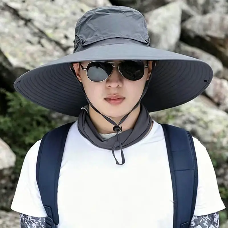 Large Brim Foldable Sun Cap Detachable Mesh UV Shield Breathable Men Women Fishing Hiking Beach Hat
Large Brim Foldable Sun Cap Detachable Mesh UV Shield Breathable Men Women Fishing Hiking Beach Hat