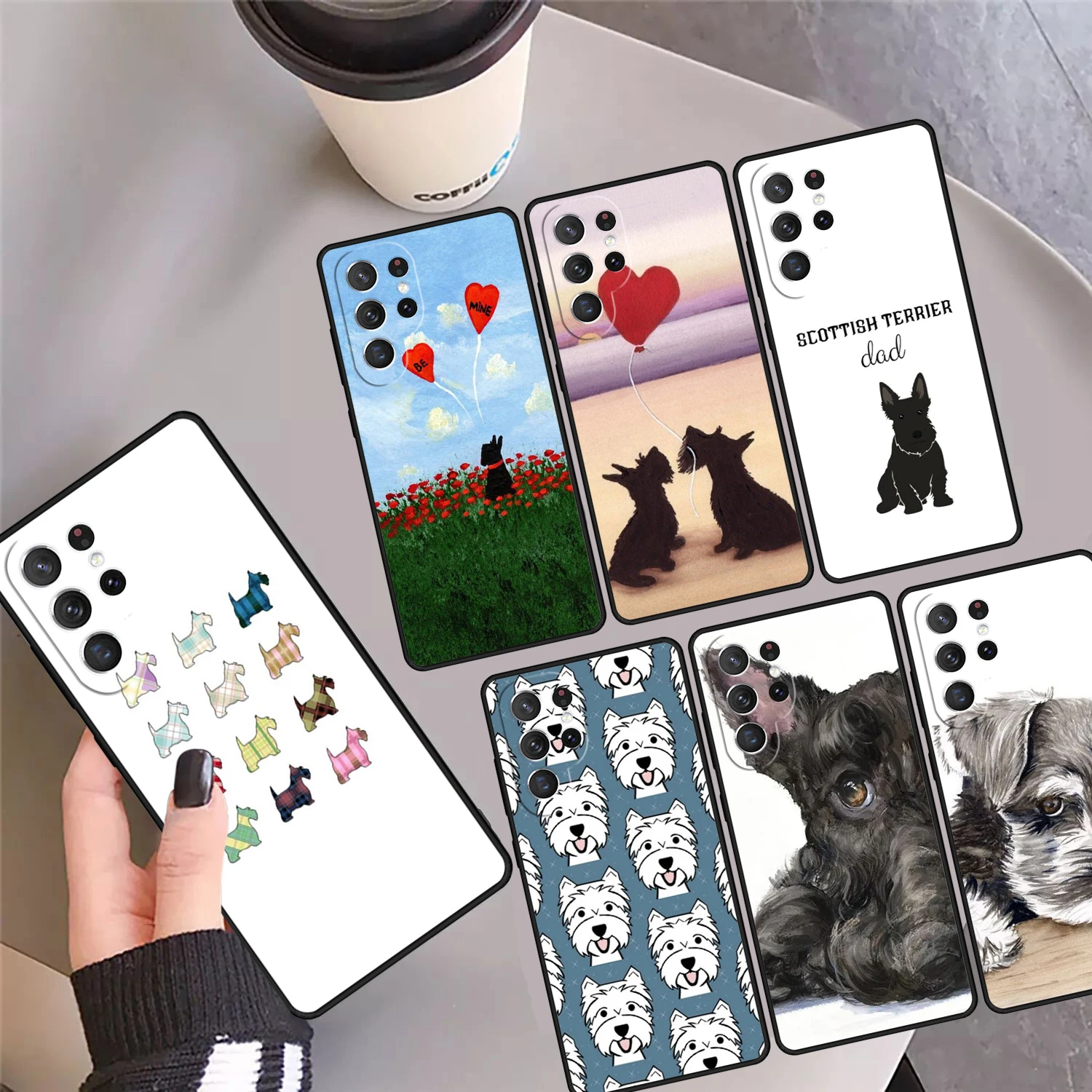 Чехол для телефона Westie Scottie Scottish Terrier для Samsung Galaxy S24 S25 Ultra 23 S22 Plus S21fe Lite S20 Note 10 Pro 20 
Чехол для телефона Westie Scottie Scottish Terrier для Samsung Galaxy S24 S25 Ultra 23 S22 Plus S21fe Lite S20 Note 10 Pro 20