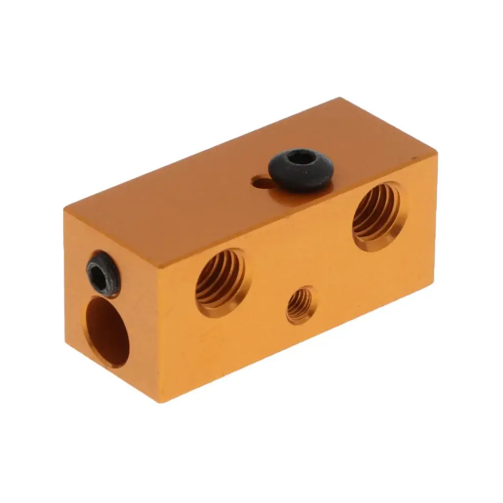 Aluminum Alloy Heater Block Surface Treated Hot Block 3D Printer Accessory for Precise Output
Aluminum Alloy Heater Block Surface Treated Hot Block 3D Printer Accessory for Precise Output