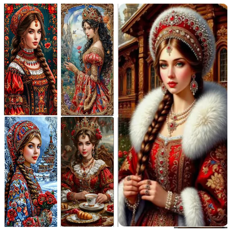 Новинка 2025 года, полная квадратная/круглая 5D алмазная живопись, красивая женская Алмазная вышивка, мозаика, большой размер, украшение для дома со стразами
Новинка 2025 года, полная квадратная/круглая 5D алмазная живопись, красивая женская Алмазная вышивка, мозаика, большой размер, украшение для дома со стразами