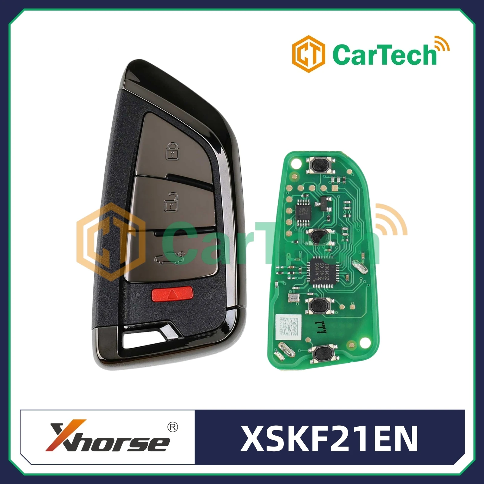 Xhorse Smart Remote Key Memoeial Knife Style II 4 Buttons Shiny Black Color XSKF21EN
Xhorse Smart Remote Key Memoeial Knife Style II 4 Buttons Shiny Black Color XSKF21EN