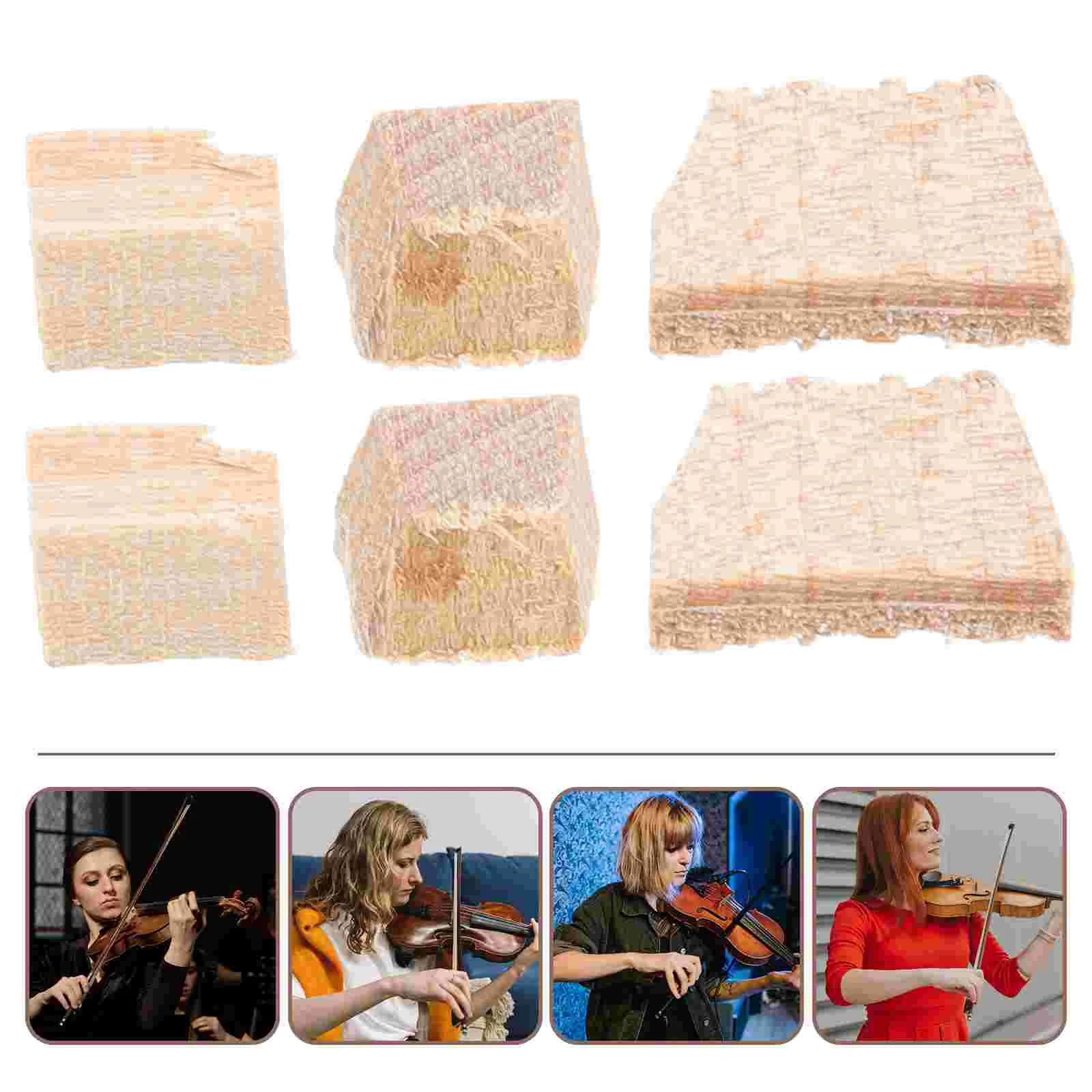 2 Sets Violin Bow Cork Stringed Instrument Plugs Professional Fiddlestick Wedges Instruments Musical Frog Replacement Tool
2 Sets Violin Bow Cork Stringed Instrument Plugs Professional Fiddlestick Wedges Instruments Musical Frog Replacement Tool