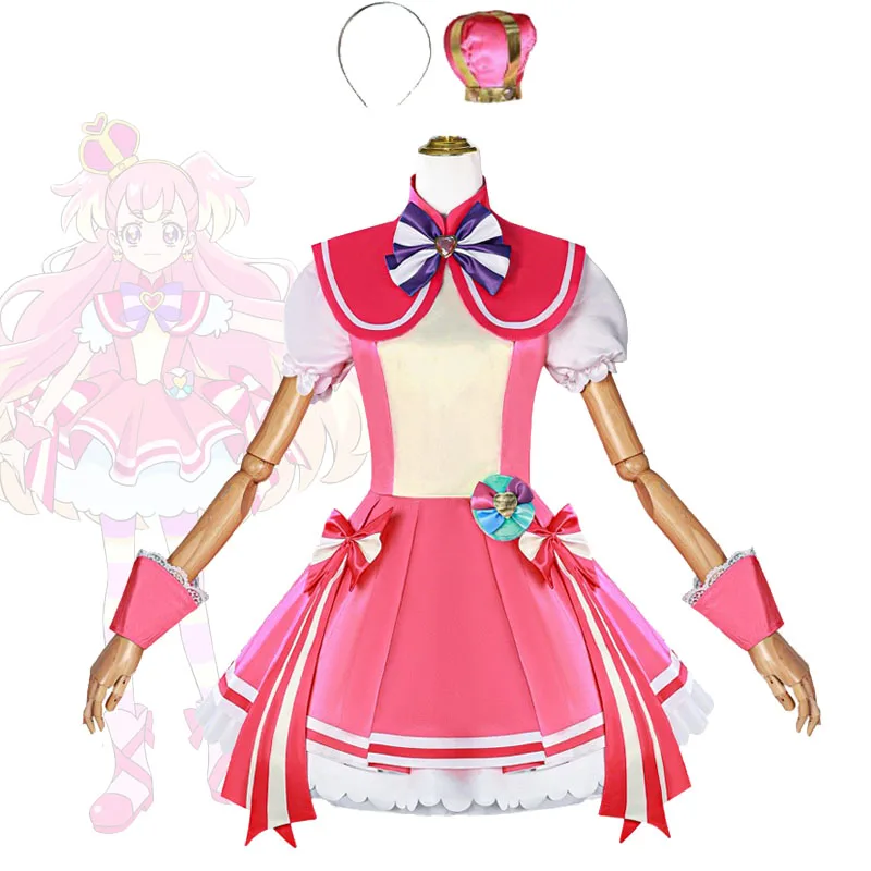 Wonderful Precure! Inukai Komugi Cosplay Dresses Precure! My Evolution! Cure Wonderful Cosplayer Costumes Girl's Princess Dress
Wonderful Precure! Inukai Komugi Cosplay Dresses Precure! My Evolution! Cure Wonderful Cosplayer Costumes Girl's Princess Dress