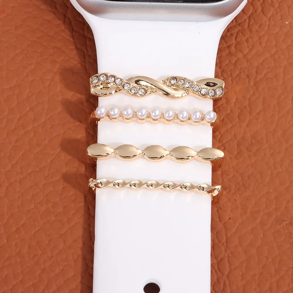 Strap Accessories Bracelet Decorative Ring Wristbelt Charms Watch Band Ornament For Apple Watch Band For Smart Watch Band
Strap Accessories Bracelet Decorative Ring Wristbelt Charms Watch Band Ornament For Apple Watch Band For Smart Watch Band