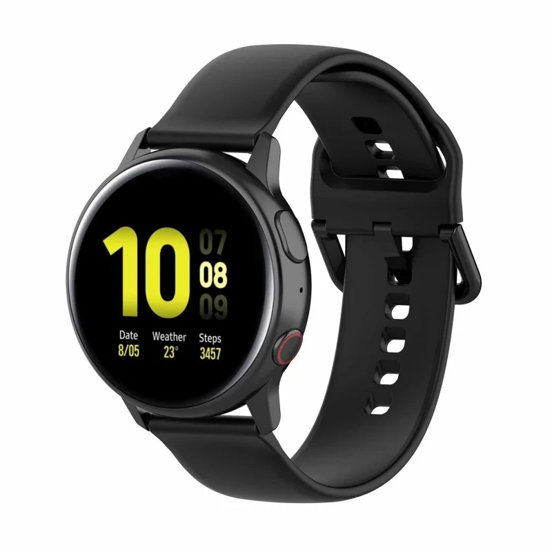 For Samsung Galaxy Watch Active Silicone 20MM Multi Color Soft Durable Watch Strap
For Samsung Galaxy Watch Active Silicone 20MM Multi Color Soft Durable Watch Strap