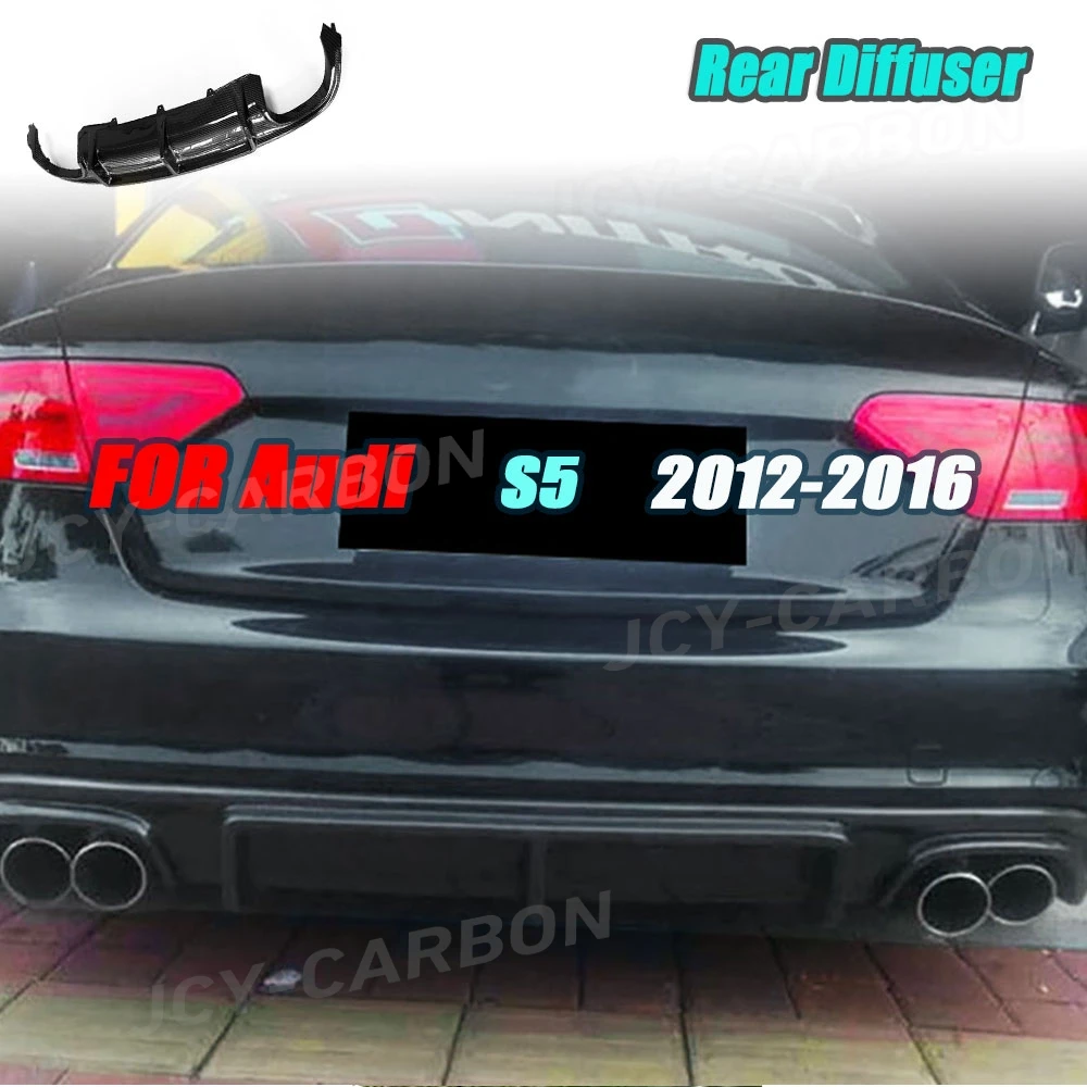 JCYECF Carbon Fiber For Audi A5 Sline S5 B8.5 Coupe Sedan 2012-2017 Rear Bumper Lip Diffuser Car Exterior Accessories
JCYECF Carbon Fiber For Audi A5 Sline S5 B8.5 Coupe Sedan 2012-2017 Rear Bumper Lip Diffuser Car Exterior Accessories