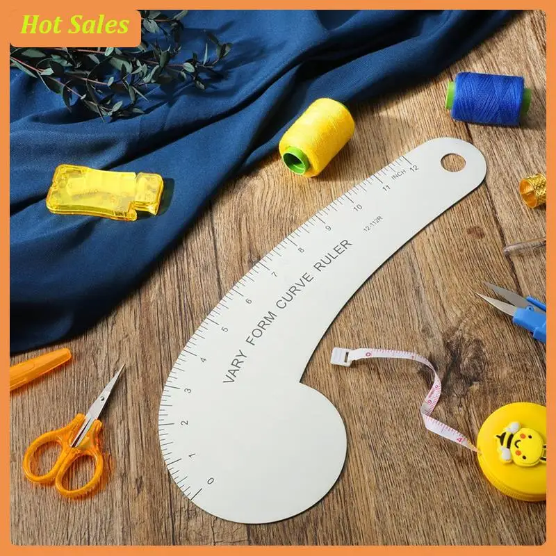 AA05 Vary Form Curve Ruler 12Inch Solid Metal French Curve Hip Curve Ruler For Measuring Sewing Design Making 1 PCS
AA05 Vary Form Curve Ruler 12Inch Solid Metal French Curve Hip Curve Ruler For Measuring Sewing Design Making 1 PCS