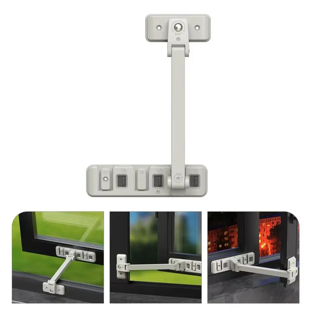 Регулируемый детский защитный замок, оконная пряжка, защита детей, замок для раздвижной двери, защита от падения, прочный ограничитель для окон
Регулируемый детский защитный замок, оконная пряжка, защита детей, замок для раздвижной двери, защита от падения, прочный ограничитель для окон