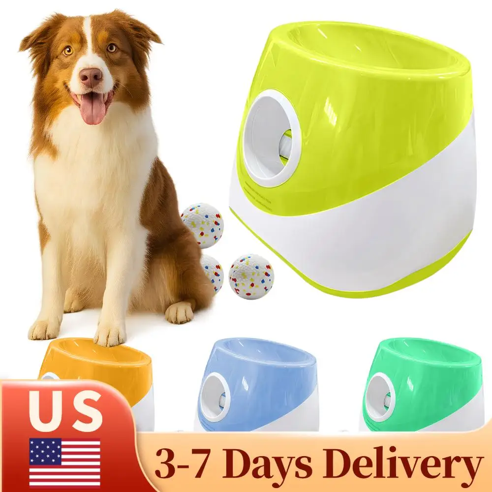 Машина для метания мячей для собак с 3 теннисными мячами, перезаряжаемая, для средних и маленьких собак
Машина для метания мячей для собак с 3 теннисными мячами, перезаряжаемая, для средних и маленьких собак