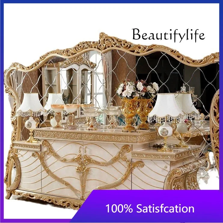 Европейский тумбочка-буфет из массива дерева с резьбой в виде цветов, французский шкаф для гостиной, тумба для прихожей, роскошная мебель для столовой
Европейский тумбочка-буфет из массива дерева с резьбой в виде цветов, французский шкаф для гостиной, тумба для прихожей, роскошная мебель для столовой