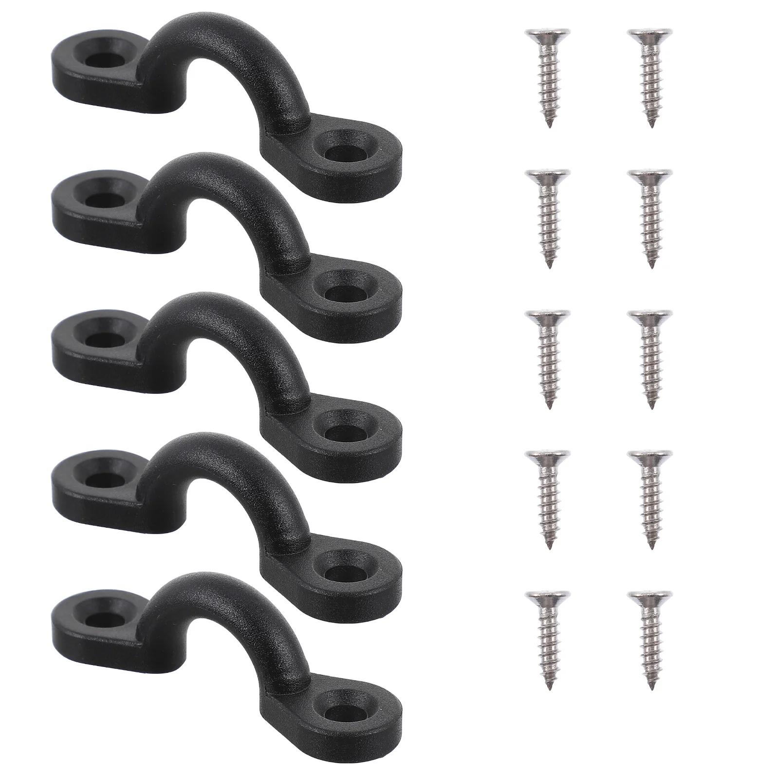 5 Sets Kayak Elastic Rope Buckle High Strength Nylon Clasp Compact Lightweight Canoe Accessories Deck Lines Rigging Cord Hook
5 Sets Kayak Elastic Rope Buckle High Strength Nylon Clasp Compact Lightweight Canoe Accessories Deck Lines Rigging Cord Hook