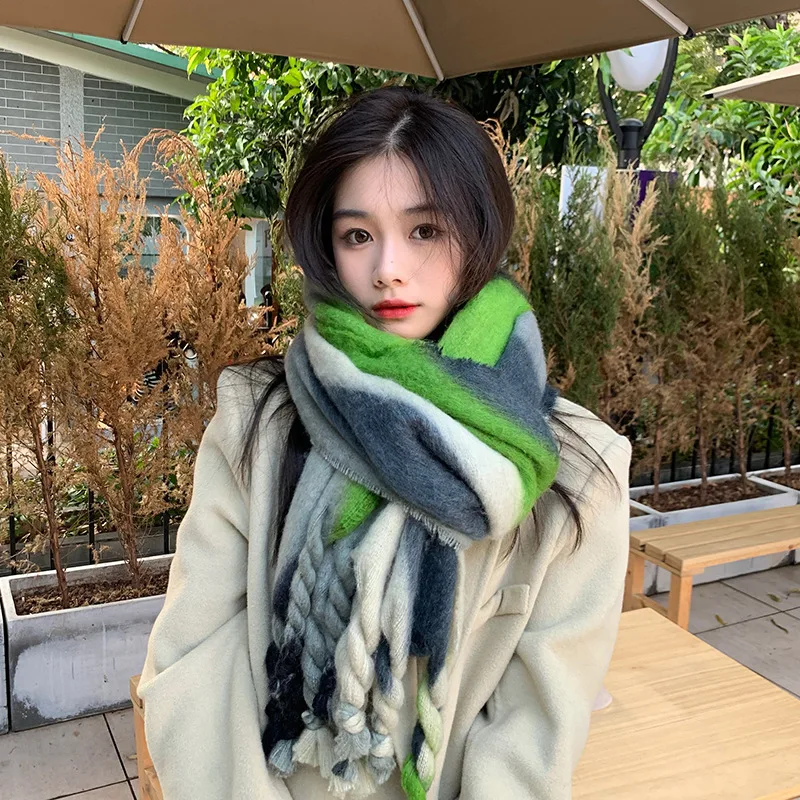 Women Winter Warm Scarf 100% Genuine Muffler Lady Fashion Quality Natural Real Knit Scarves E706
Women Winter Warm Scarf 100% Genuine Muffler Lady Fashion Quality Natural Real Knit Scarves E706
