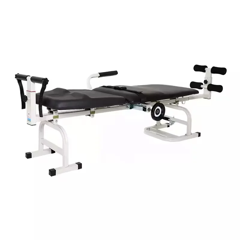 Portable Manual Orthopedic Traction Bed Multifunctional Medical Foldable Cervical Lumbar Rehabilitation Equipment Made of Steel
Portable Manual Orthopedic Traction Bed Multifunctional Medical Foldable Cervical Lumbar Rehabilitation Equipment Made of Steel