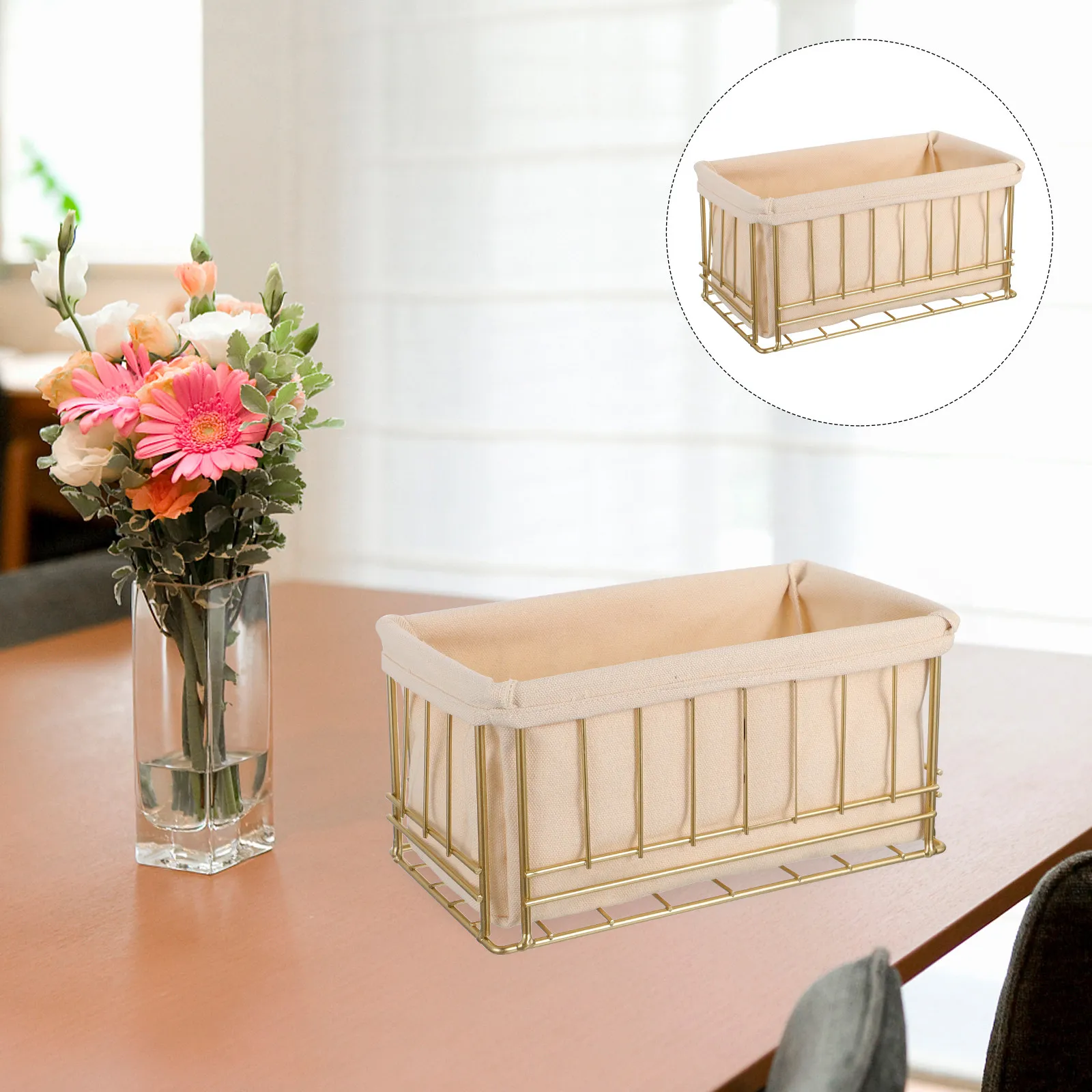 1Pcs Sundries Storage Basket Iron Art Golden Decorative Storage Organizer for Snacks Fruits Desktop Dormitory Home Use
1Pcs Sundries Storage Basket Iron Art Golden Decorative Storage Organizer for Snacks Fruits Desktop Dormitory Home Use