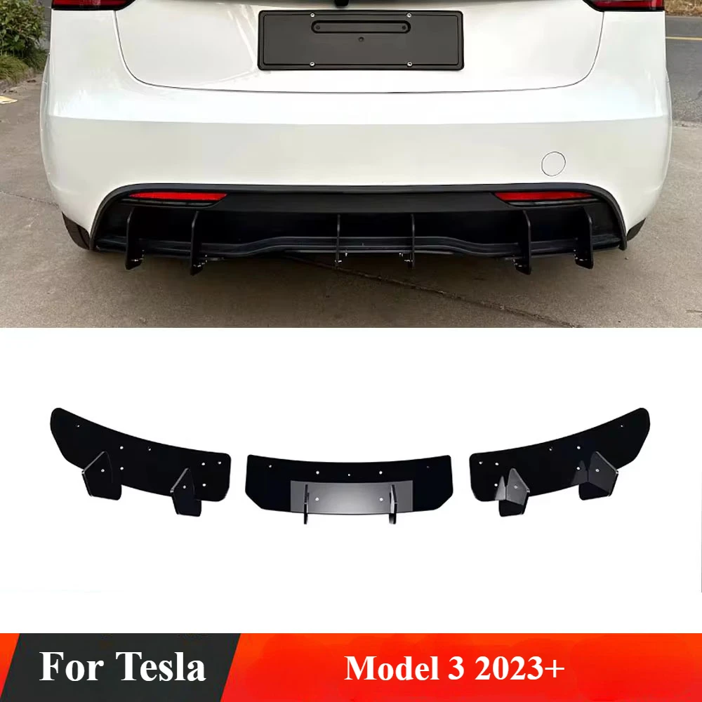 Для Tesla Model 3 2023 +, Модифицированная задняя крышка спойлера, боковые разветвители ABS, Аксессуары для автомобилей
Для Tesla Model 3 2023 +, Модифицированная задняя крышка спойлера, боковые разветвители ABS, Аксессуары для автомобилей