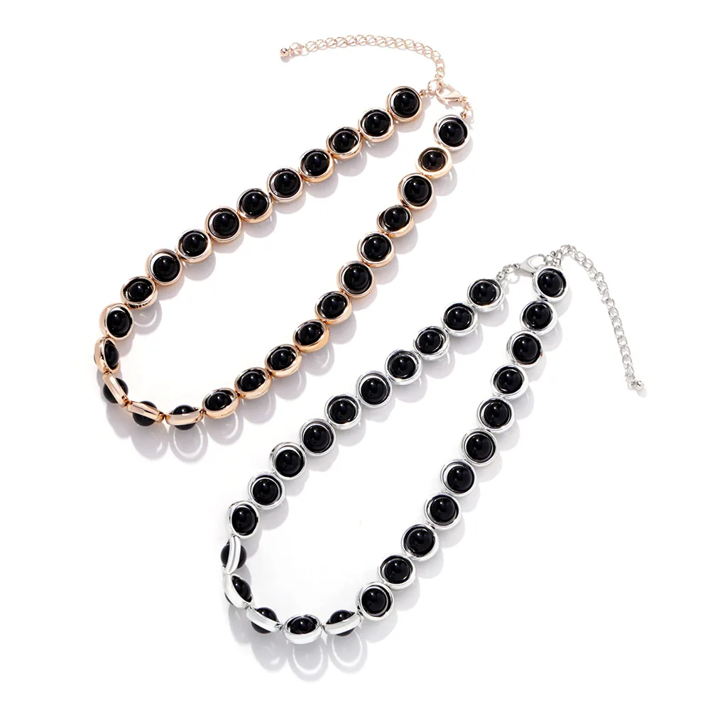 ZAA Jewelry Women Vintage Resin Beaded Chain Necklace High Quality Luxury Neck Choker Holiday Party Charm Accessories
ZAA Jewelry Women Vintage Resin Beaded Chain Necklace High Quality Luxury Neck Choker Holiday Party Charm Accessories