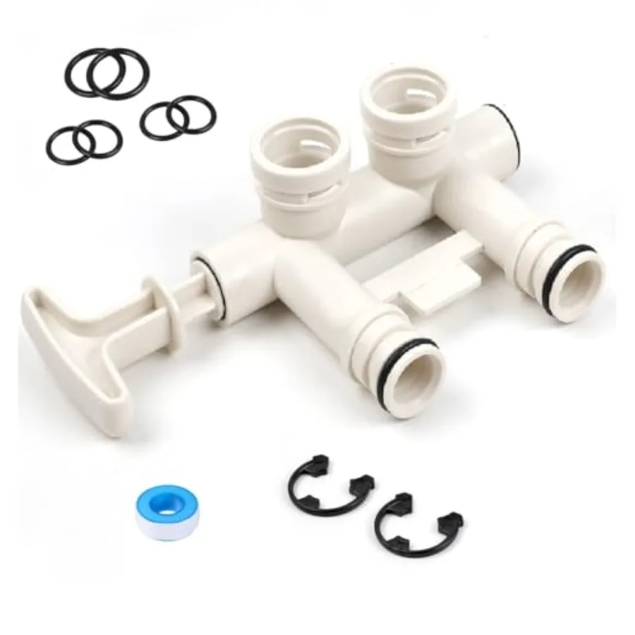 Upgraded Water Softener Bypass Valve 7278434 Compatible with Sears North Star GE Ecowater 3/4" Softener Valves
Upgraded Water Softener Bypass Valve 7278434 Compatible with Sears North Star GE Ecowater 3/4" Softener Valves