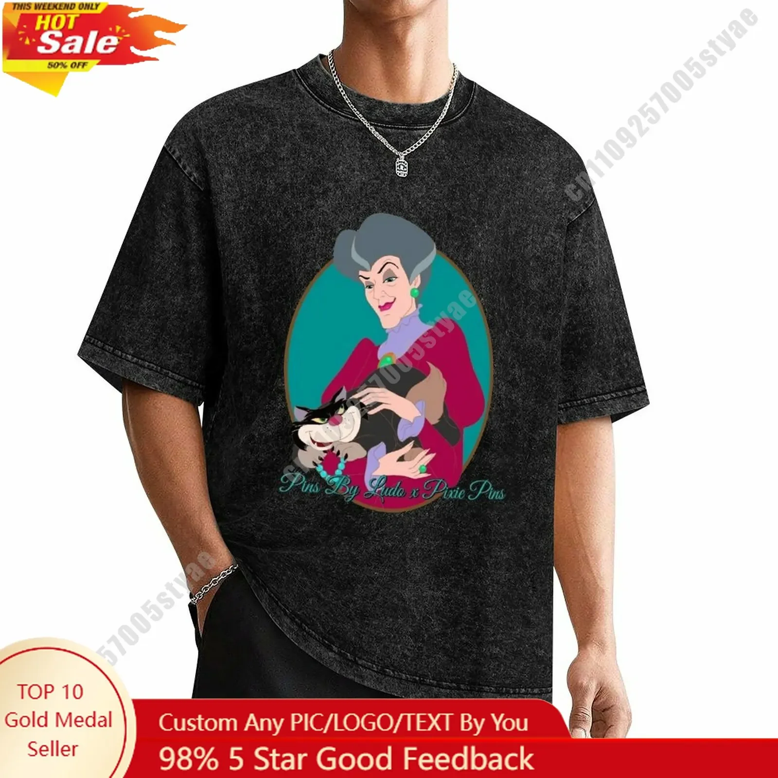 Lady Tremaine T Shirt Disney Customizable Personalize Your Own Design Heat Transfer Printing Vintage Washed T-shirt
Lady Tremaine T Shirt Disney Customizable Personalize Your Own Design Heat Transfer Printing Vintage Washed T-shirt