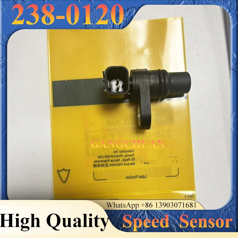 Высококачественный датчик скорости 238-0120 2380120 Для деталей экскаватора Caterpillar 312D 320D 320E 324E 450E
Высококачественный датчик скорости 238-0120 2380120 Для деталей экскаватора Caterpillar 312D 320D 320E 324E 450E