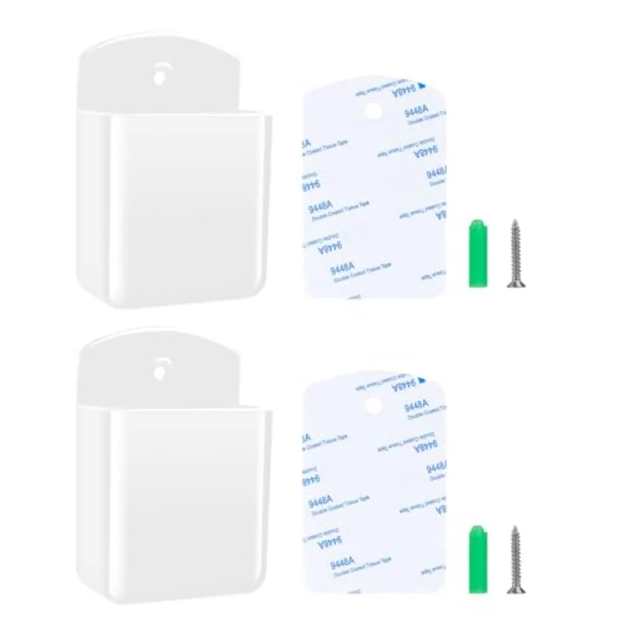 2 PCS Remote Control Holders Wall Mount, Self Adhesive TV Air Conditioner Remote Control Holder, Wall Mount Storage Box Organiz
2 PCS Remote Control Holders Wall Mount, Self Adhesive TV Air Conditioner Remote Control Holder, Wall Mount Storage Box Organiz
