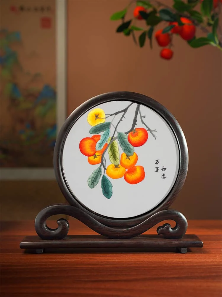 BENDICION Chinese Style Plum Blossom/Panda/Classic Bird/Flower Hand-Embroidered Home Decor Ornament Can Customized LOGO Pattern
BENDICION Chinese Style Plum Blossom/Panda/Classic Bird/Flower Hand-Embroidered Home Decor Ornament Can Customized LOGO Pattern