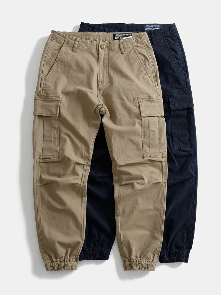 Мужские брюки в американском ретро-стиле для активного отдыха, с утягивающим манжетом, слегка эластичные, многокарманные, длинные, повседневные, рабочие, модные, свободного кроя, из хлопка и полиэстера
Мужские брюки в американском ретро-стиле для активного отдыха, с утягивающим манжетом, слегка эластичные, многокарманные, длинные, повседневные, рабочие, модные, свободного кроя, из хлопка и полиэстера