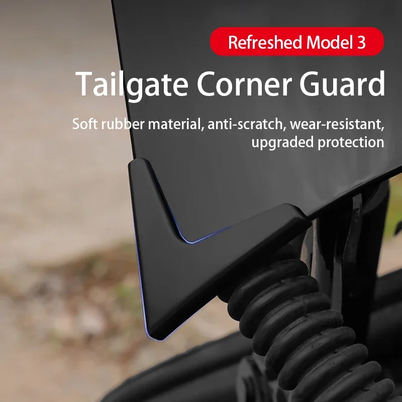 Car Tailgate Protection Angle Sticker Door Corner Guard Rear Trunk Door Anti Collision Adhesive For Tesla Model 3 Highland 2024
Car Tailgate Protection Angle Sticker Door Corner Guard Rear Trunk Door Anti Collision Adhesive For Tesla Model 3 Highland 2024