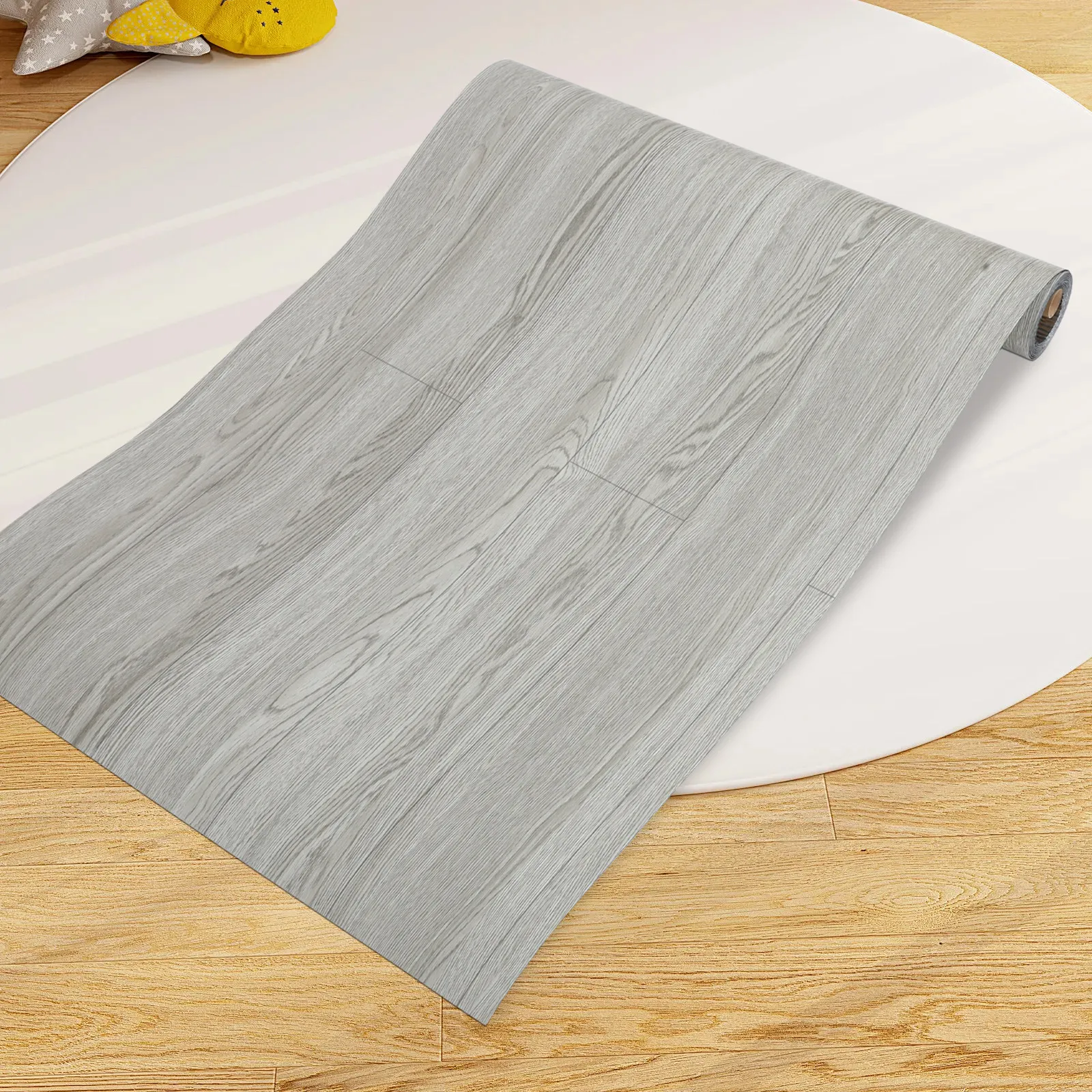 1 Roll Self Adhesive PVC Flooring Peel Stick Floor Sticker Wear Resistant Anti Slip Easy Install for Supermarket Home Office
1 Roll Self Adhesive PVC Flooring Peel Stick Floor Sticker Wear Resistant Anti Slip Easy Install for Supermarket Home Office